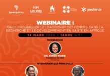 Journée mondiale Droits des femmes /Speak Up Africa : Promouvoir la carrière scientifique des femmes dans la recherche et le développement en santé en Afrique.