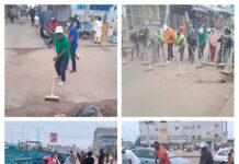 Commune Golfe 7/Togo Propre : La population mobilisée pour un cadre de vie plus sain.